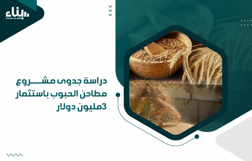 دراسة جدوى مشروع مطاحن الحبوب