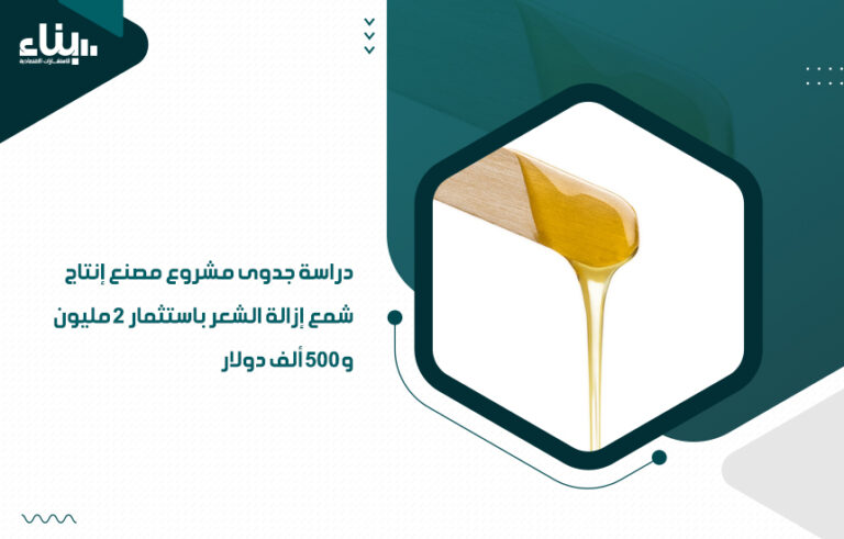 دراسة جدوى مشروع مصنع إنتاج شمع إزالة الشعر