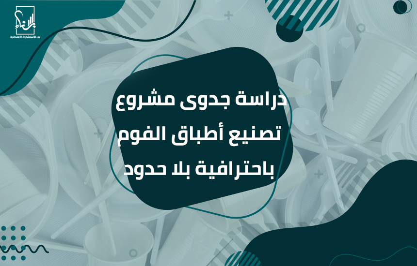 دراسة جدوى مشروع تصنيع أطباق الفوم
