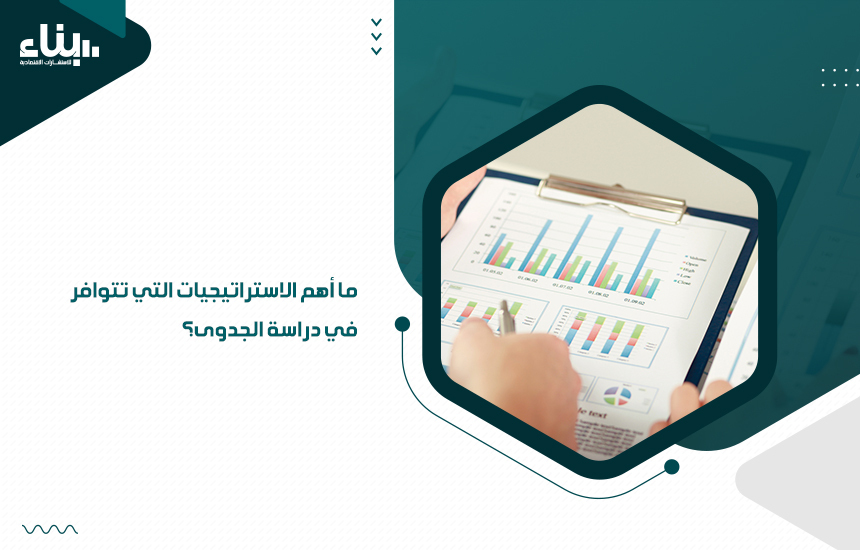 ما أهم الاستراتيجيات التي تتوافر في دراسة الجدوى؟