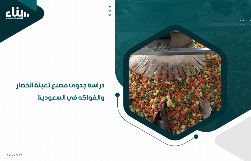 دراسة جدوى مصنع تعبئة الخضار والفواكه في السعودية