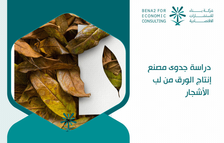 دراسة جدوى مصنع إنتاج الورق من لب الأشجار