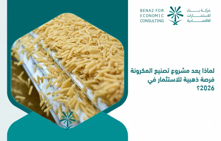 لماذا يعد مشروع تصنيع المكرونة فرصة ذهبية للاستثمار في 2026؟